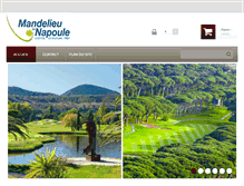 Tablet Screenshot of boutique-mandelieu.com